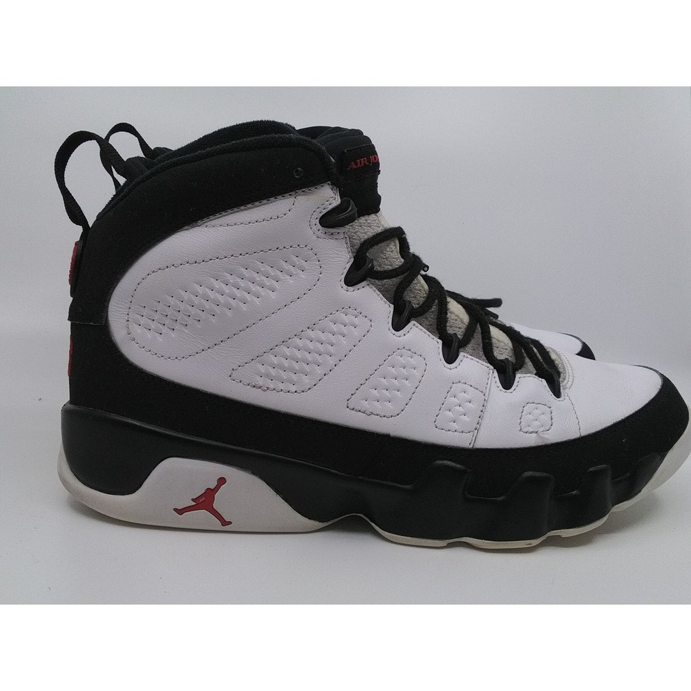 Nike Air Jordan 9 Retro Space Jam 2016 White Black Red 302370-112 Mens 10.5 - Picture 2 of 7